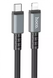 USB кабель Hoco X85 Lightning Strength charging data cable black