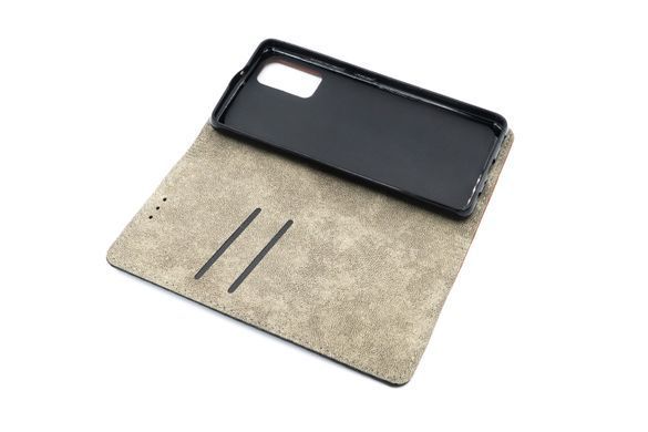 Чохол книжка Carbon для Samsung A32 4G dark brown/black (4you)