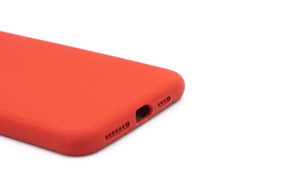 Силіконовий чохол Full Cover для iPhone XS Max dark red