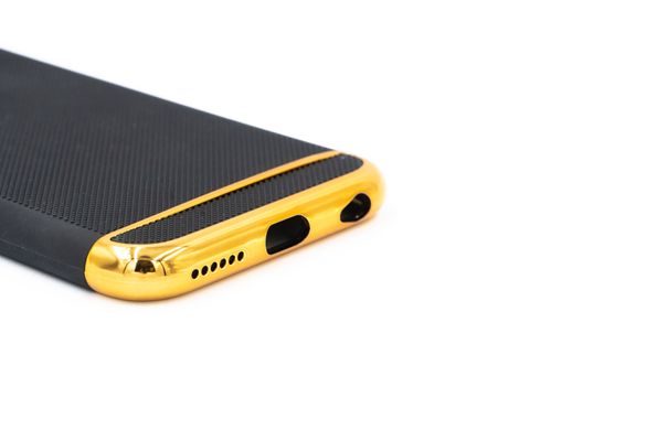 Силіконовий чохол WUW K51 для iPhone 6G black-gold