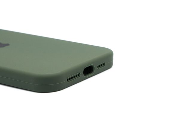 Силіконовий чохол Full Cover для iPhone 15 Pro Max cyprus green