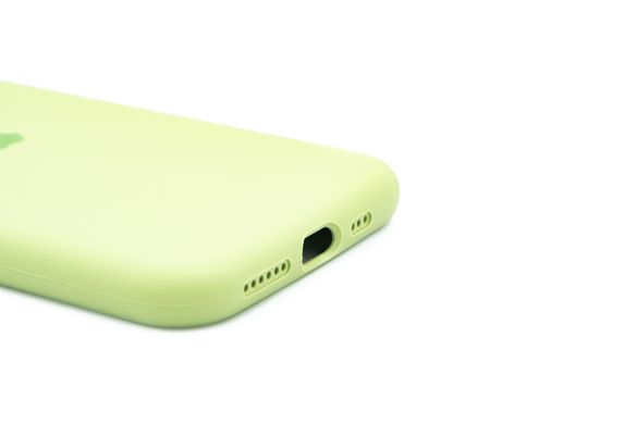 Силіконовий чохол Full Cover для iPhone 11 Pro green Fulll Camera