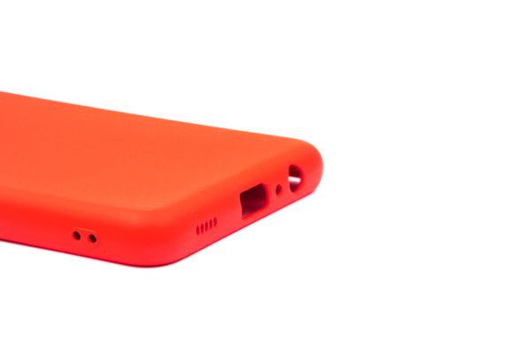 Силіконовий чохол Full Cover для Samsung A12/M12 red без logo