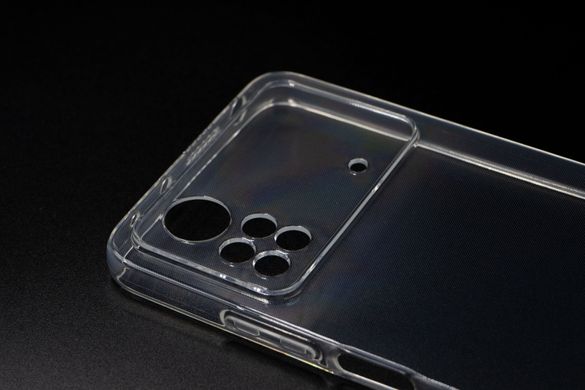 TPU чохол Clear для Xiaomi Poco X4 Pro transparent 1.5mm Epic Full Camera