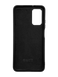 Силіконовий чохол SMTT для Xiaomi Redmi 9T/Poco M3 black з мікрофіброю