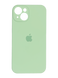 Силіконовий чохол Full Cover для iPhone 14 pistashio (fresh green) Full Camera