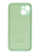 Силіконовий чохол Full Cover для iPhone 14 pistashio (fresh green) Full Camera