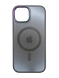 Чехол TPU+Glass Sapphire Mag Evo case для iPhone 15 grey