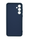 Силіконовий чохол SMTT для Samsung S24 FE dark blue Full Camera з мікрофіброю