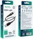 USB кабель Ridea RC-RL15 RGB Light Micro 3A 1.2m black