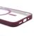 Чохол Color+MagSafe для iPhone 12 Pro Max clear/marsala