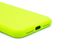 Силіконовий чохол Full Cover для iPhone XR lime green