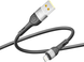 USB кабель Ridea RC-XS51 X-Silicone Lightning 12W/2.4A 2m black