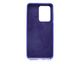 Силиконовый чехол Full Cover для Samsung S20 Ultra purple