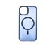 Чохол TPU+PC Metal Buttons with MagSafe Colorful для iPhone 14 blue