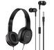 Наушники Hoco W24 с микр.black-gold