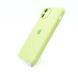 Силіконовий чохол Full Cover для iPhone 11 Pro green Fulll Camera