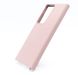 Силіконовий чохол Full Cover для Samsung S23 Ultra pink sand без logo