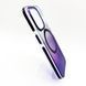 Чехол Fibra Shock-Proof with MagSafe для iPhone 15 Pro clear/deep purple