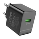Сетевое зарядное устройство Borofone BAS12A 1USB QC3.0 18W black