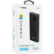 Power Bank Gelius Hype GP-PB306 30000mAh QC+PD 100W + кабель Type-C/Type-C (1m,100W) Black