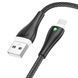 USB кабель Borofone BX100 Advantage Micro 2.4A 1m black