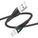 USB кабель Borofone BX100 Advantage Micro 2.4A 1m black