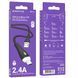 USB кабель Borofone BX100 Advantage Micro 2.4A 1m black