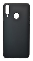 Силіконовий чохол Soft Feel для Samsung A20S black Epic