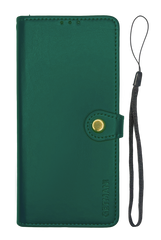 Чохол-книжка шкіра для Samsung S21 FE green Getman Gallant PU