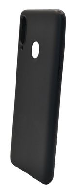 Силиконовый чехол Soft Feel для Samsung A20S black Epic