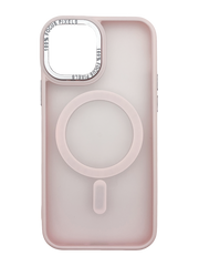 Чохол TPU+PC Space Magnetic Color with Magsafe для iPhone 14 Pro Max pink
