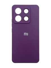 Силиконовый чехол Full Cover для Xiaomi Redmi Note 13 Pro 5G grape Full Camera