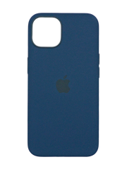 Силиконовый чехол with MagSafe для iPhone 13 abyss blue