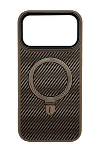 Чехол Carbon Ring with MagSafe для iPhone 17 Pro brown
