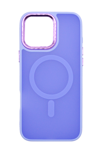 Чохол TPU+PC Space Magnetic Color with Magsafe для iPhone 16 Pro Max purple