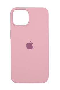 Силіконовий чохол Full Cover для iPhone 15 Plus light pink