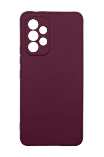 Силиконовый чехол Full Soft для Samsung A33 5G marsala Full Camera