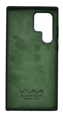 Силіконовий чохол WAVE Full Cover для Samsung S22 Ultra cyprus green