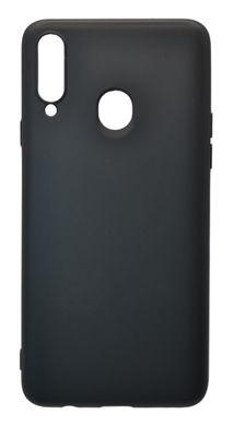 Силіконовий чохол Soft Feel для Samsung A20S black Epik