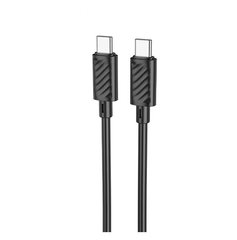 USB кабель Hoco X88 Magic silicone 60W Type-C to Type-C 1m black