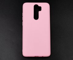 Силиконовый чехол Soft feel для Xiaomi Redmi Note 8 Pro pink Candy