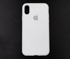Силіконовий чохол Full Cover для iPhone X/XS white