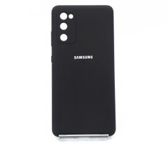 Силиконовый чехол Full Cover для Samsung S20 FE/S20 Lite black Full Camera
