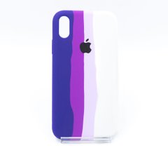 Силіконовий чохол Full Cover для iPhone XR Rainbow №6