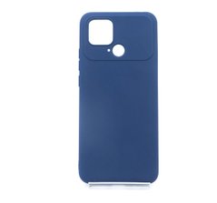 Силіконовий чохол Soft feel для Xiaomi Poco C40 blue Candy