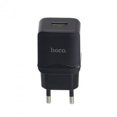 Мережевий зарядний пристрій HOCO C22A SET 1usb + micro Cable black