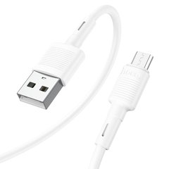 USB кабель Hoco X83 Micro 2.4A 1m white