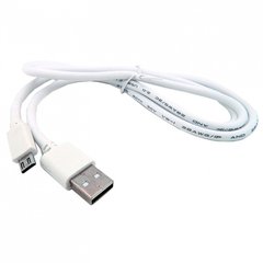 USB кабель Walker 110 Micro white тех.уп.