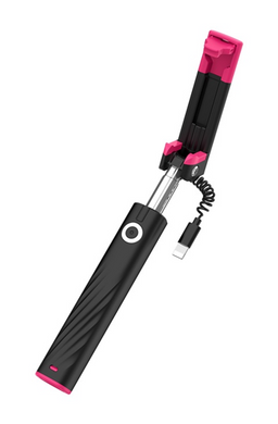 Селфі палка Monopod Hoco K8 Lightining black